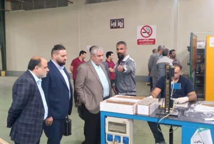 بازدید مشاور عالی مدیرعامل هلدینگ امید و ارزیابی عملکرد کمپرسور سازی پادنا